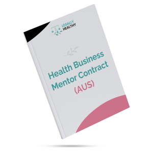 Health Business Mentor Contract Template (AUS)
